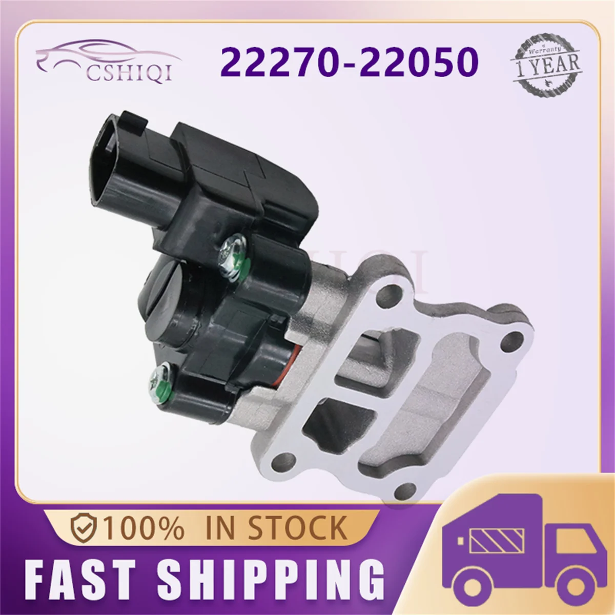 

22270-22050 2227022050 Клапан регулирования воздуха холостого хода 22270-22010 для Chevrolet Prizm Toyota Corolla 1.8L 222700D030 22270-0D030