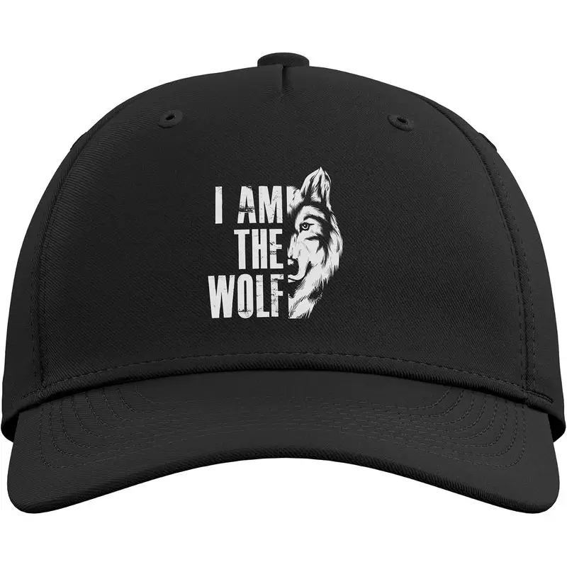 I am the Wolf Wild Wolf Pack and Wolves Adjustable Baseball Hat
