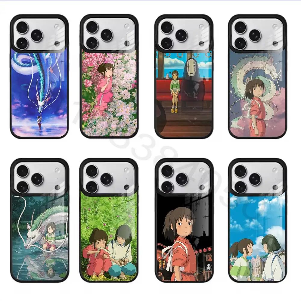

C-chihiro For iPhone 11,12,13,14,15,16,17,Pro,Max,Plus,Mini,SE4,E Phone Case Magnetic For Magsafe Wireless