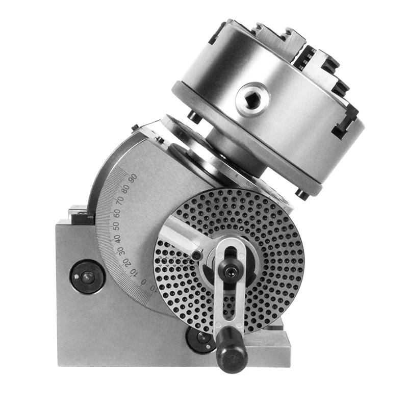 Universal indexing head milling machine Vertical and horizontal dual-purpose universal high-precision fast indexing disc Hand ro
