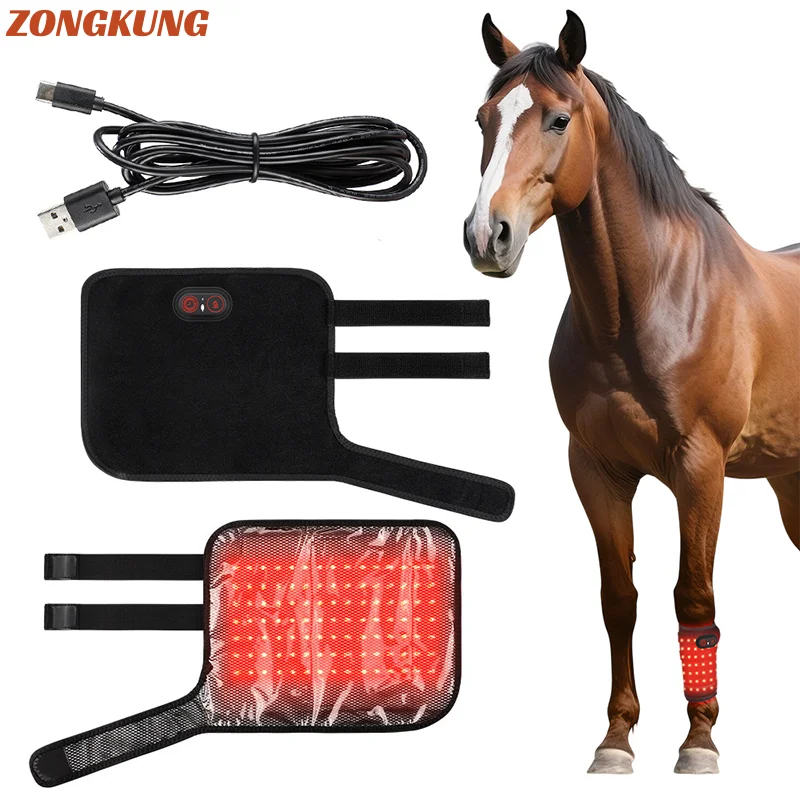 105LEDs Red Light Therapy Pad for Horse Leg Pain Relie 3 in 1 660nm for Relieves Joint Stiffness And Promotes Muscle Recovery