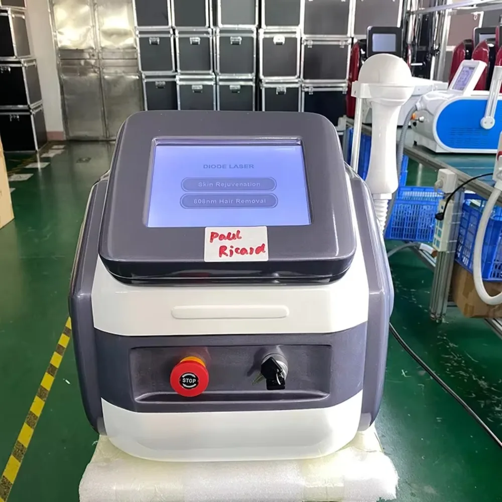 808nm Diode Laser Hair Removal Machine Portable Freezing Point Painless Hair Remover for Beauty Salon