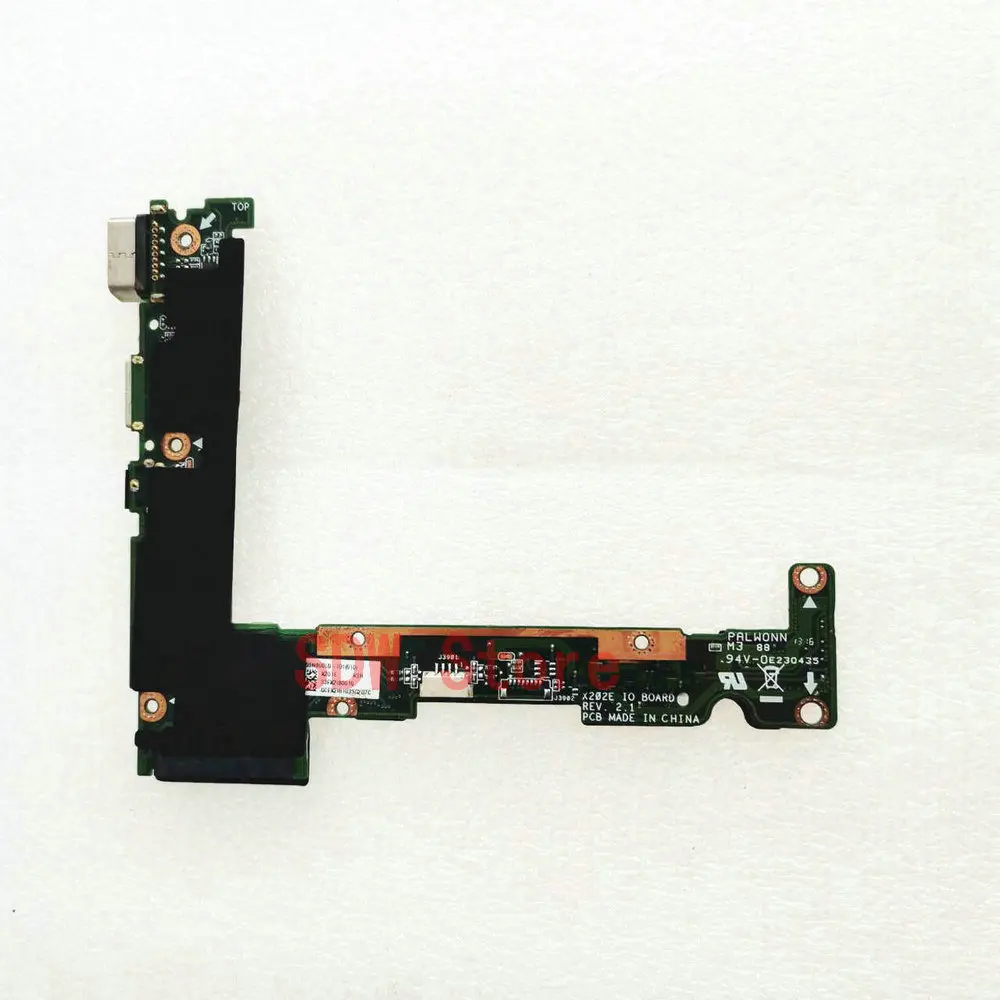 X202E IO BOARD For Asus S200 S200E X202 X201EP X201E X201E Q200E X202E IO BOARD REV 2.1 USB Audio Board VGA Power Board 60NB00L0