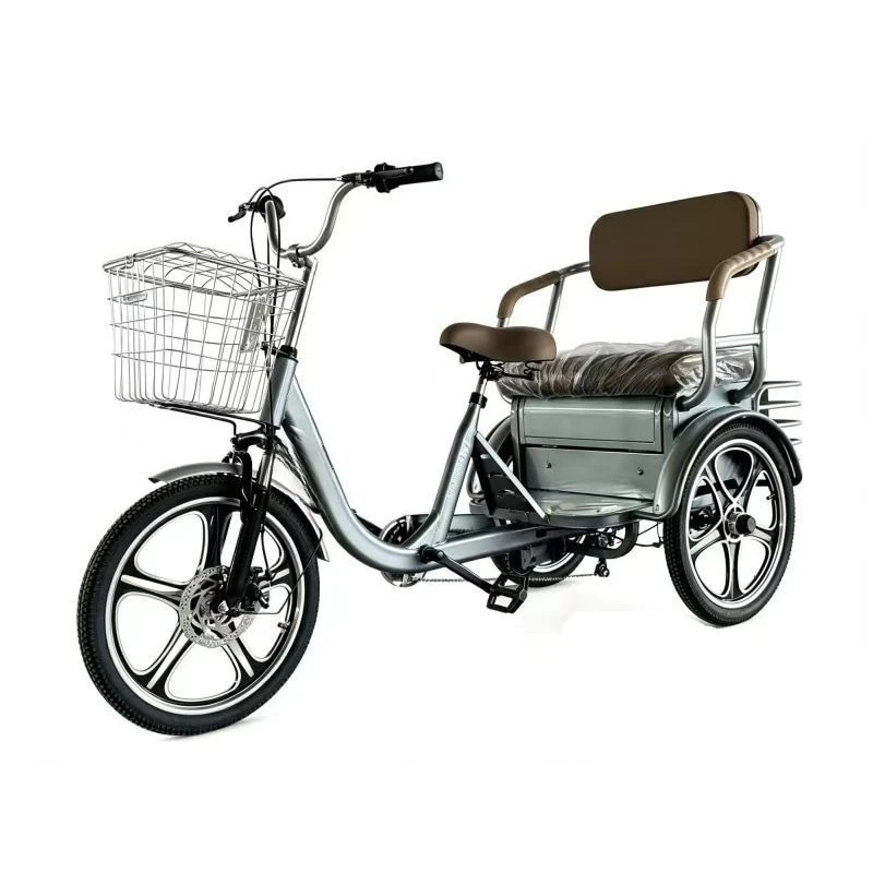 High-end six-speed variable-speed tricycle, daily tricycle for the elderly
