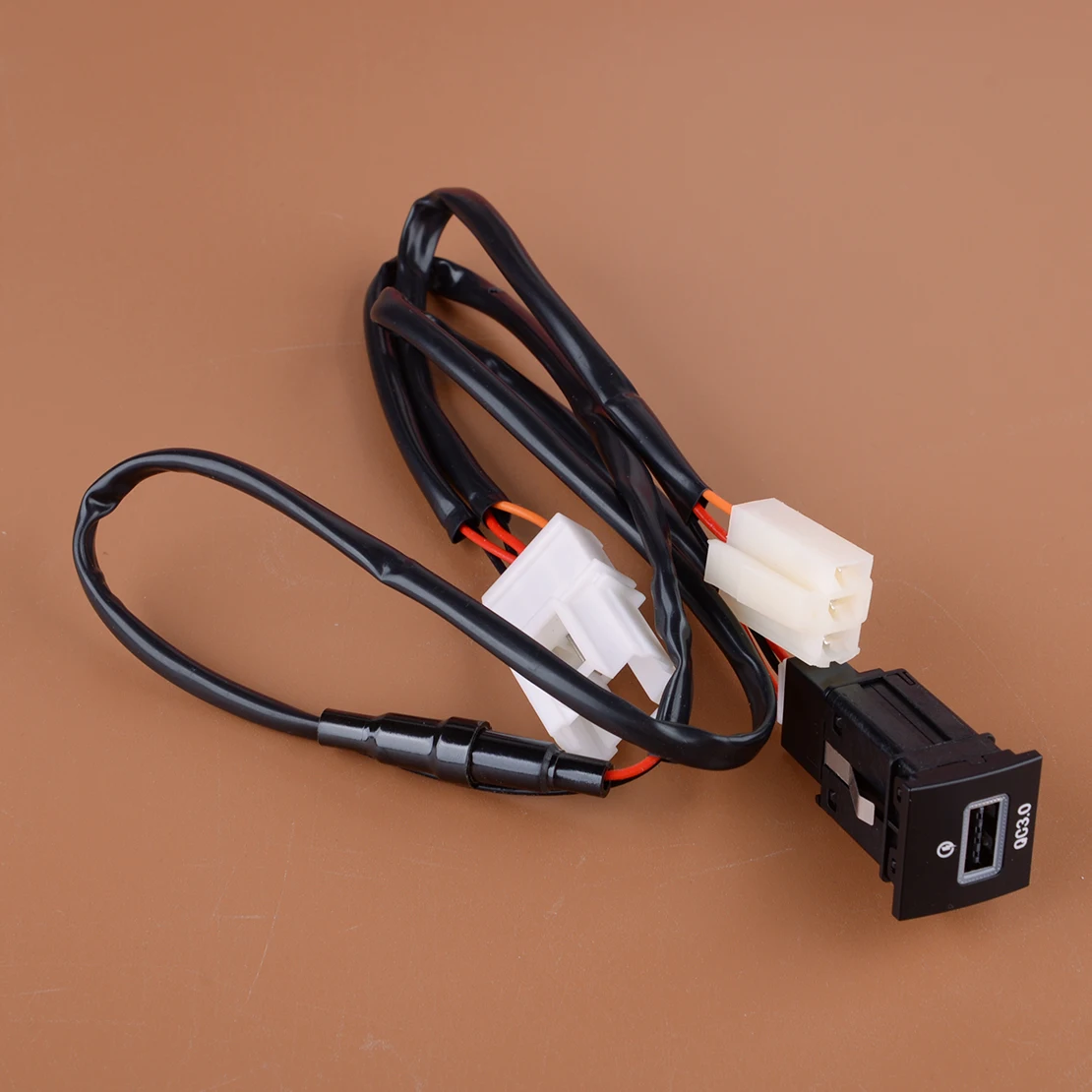 QC3.0 USB Port Hub Charger Fit for Volkswagen Golf GTI R-Line MK5 MK6 Jetta Scirocco Touran 2011 2012 2013