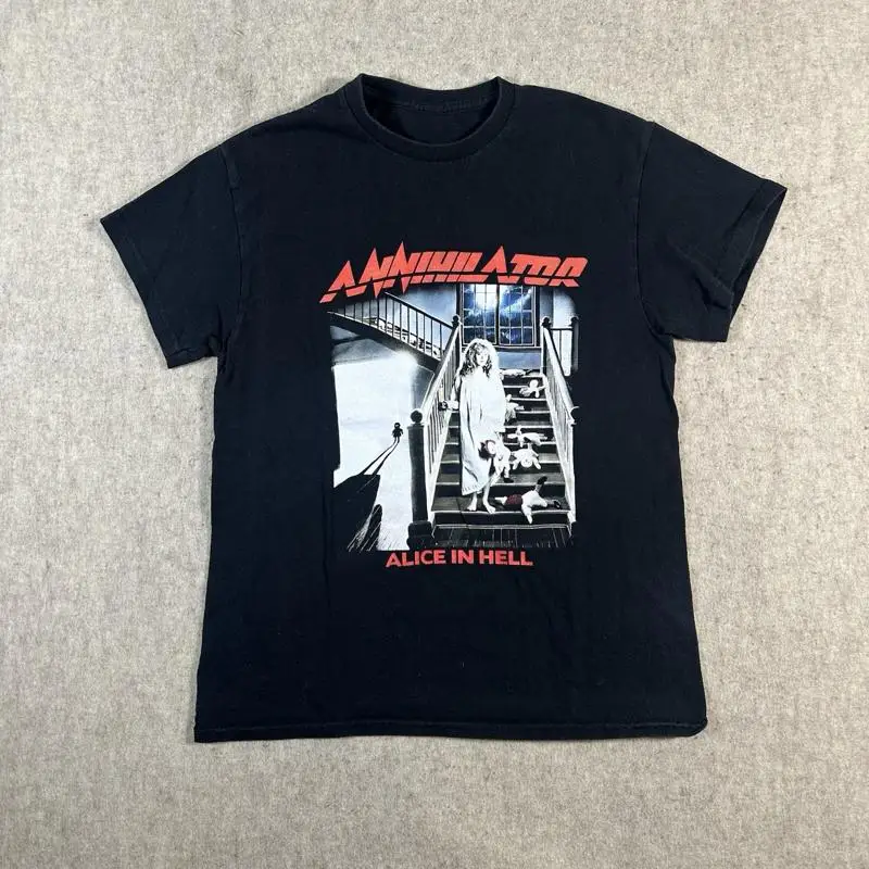 Annihilator Alice in Hell T Shirt Small-Med? Slayer 2008 Licensed Band Tour