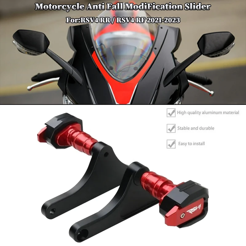 

Motorcycle Falling Protection Frame Slider Fairing Guard Crash Protector For Aprilia RSV4 RR RSV4 RF 2021-2023 2022