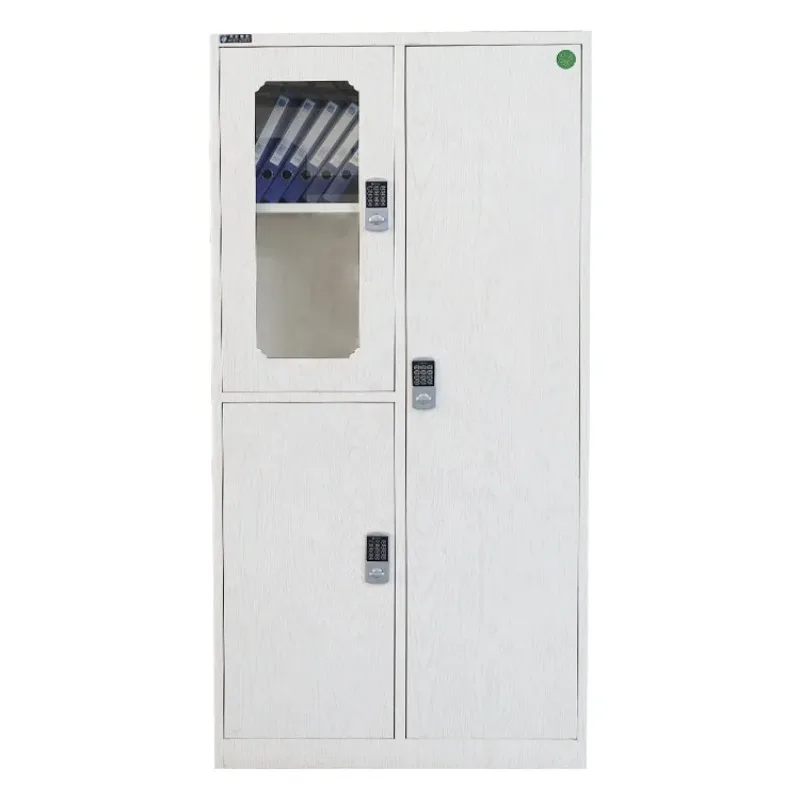 

Modern 3 Doors Metal Office Cabinet Steel Cupboard Steel Filing Lockable Metal Cabinet with Lock for Storage