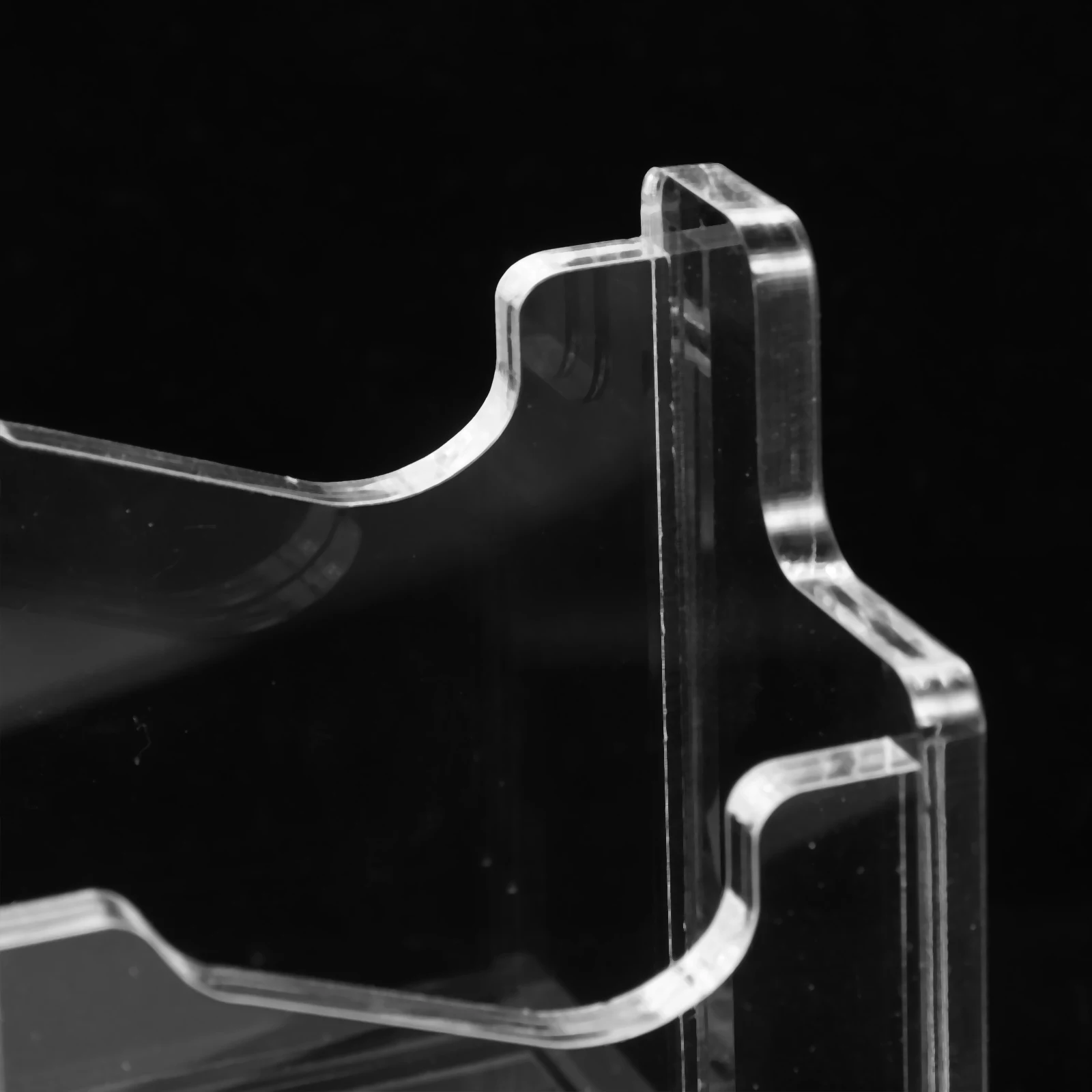 

Clear Cards Holder Stand Multifunctional Business Card Organizer Desktop Storage Box For Office Sturdy Acrylic Namecards