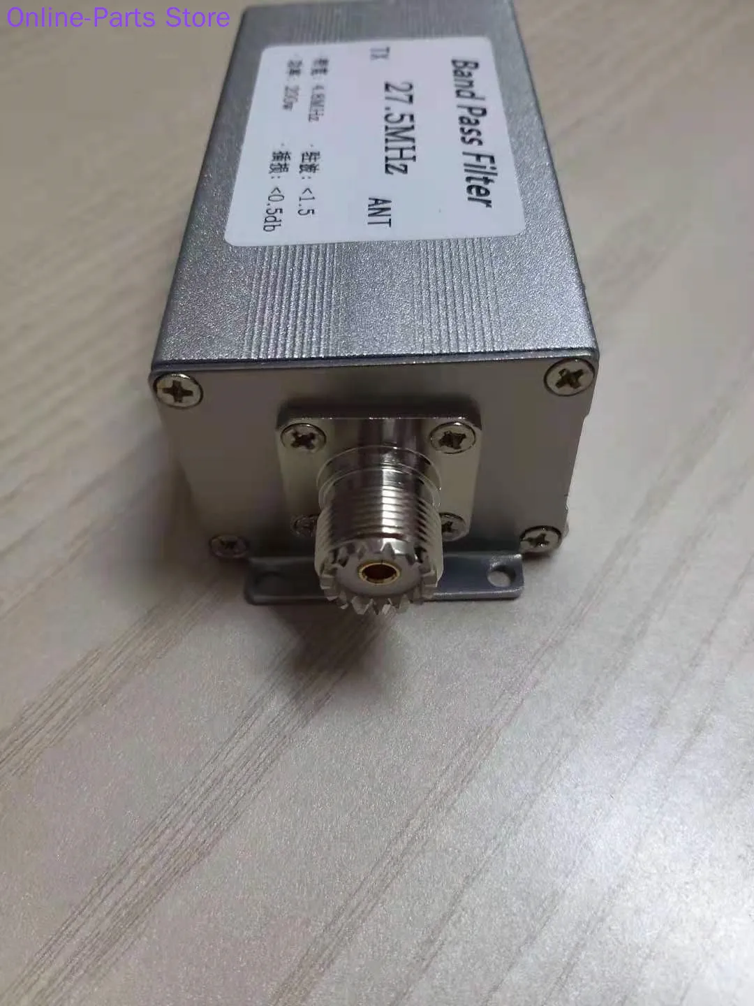 Shortwave 27.5MHz High Isolation Band Pass Filter Narrow Band BPF 10m Band