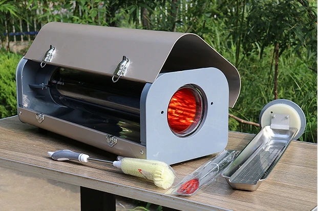 Demax DM-137 All-Aluminium Alloy Shell Solar Grill Oven | Fuel-Free Portable Outdoor Cooker