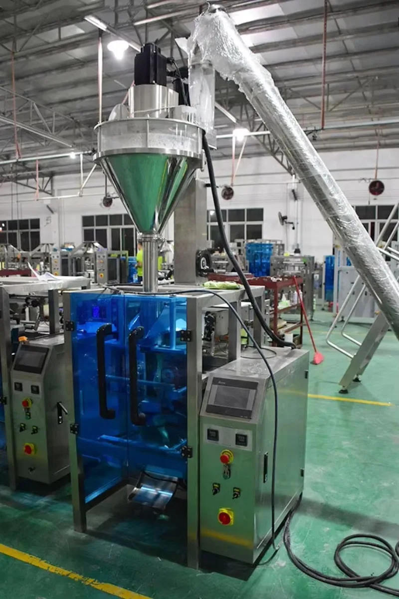 آلة تعبئة مسحوق الكاكاو بالفلفل الحار 50 جرام من التوابل الأوتوماتيكية ذات السعة العالية