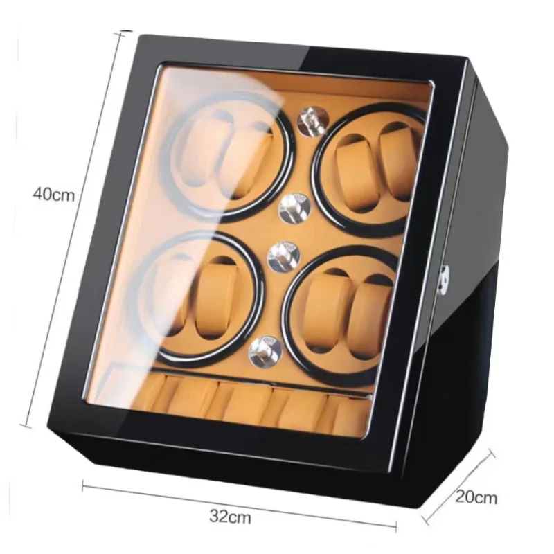 

Новый экологичный вертикальный механический упаковщик для часов с автоматическим заводом, деревянный футляр для часов, лазерная гравировка для частных клиентов