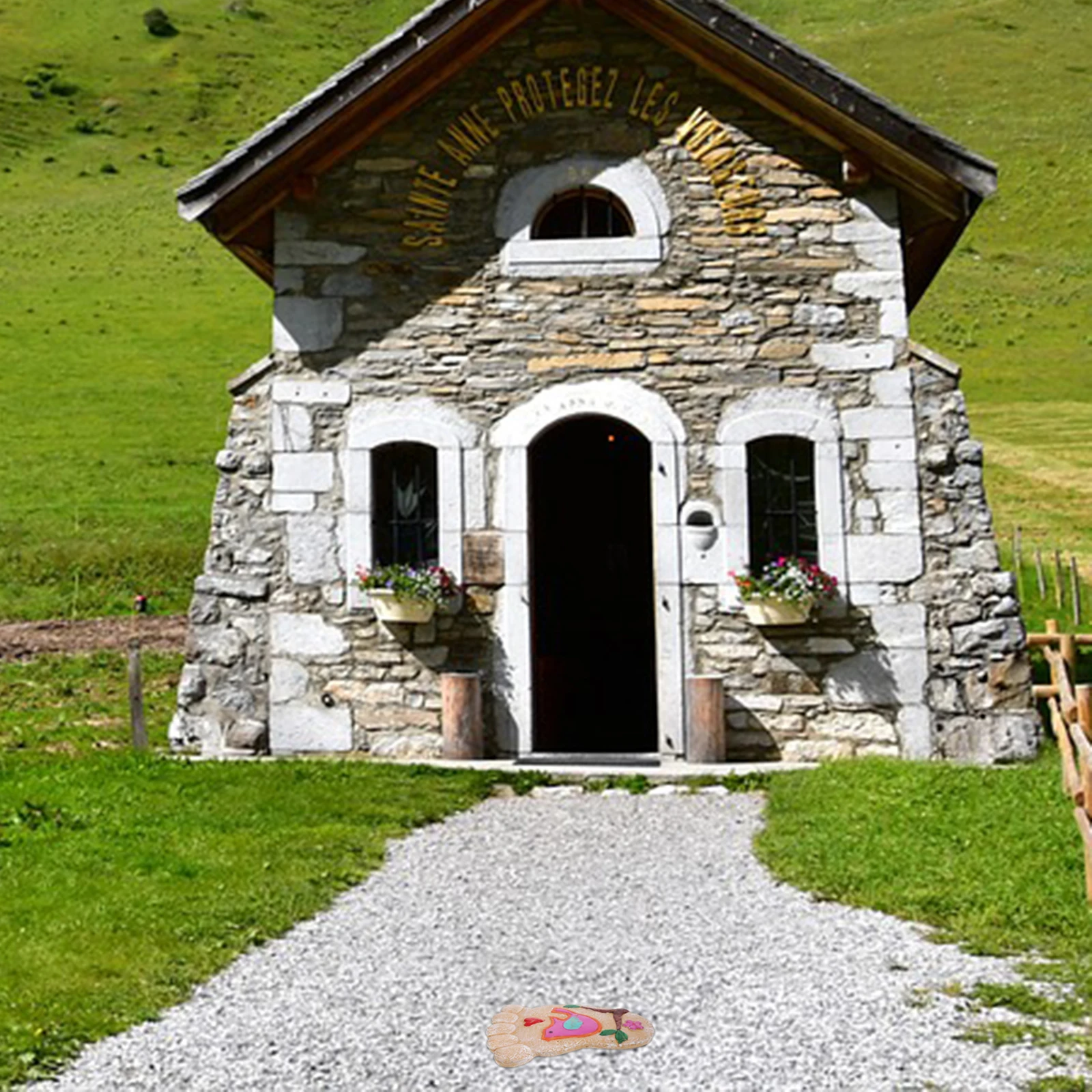 الراتنج حديقة يخطو الحجارة رصف الزخرفية للخارجية الممشى الحديقة فيلا فناء الديكور ألواح الفناء