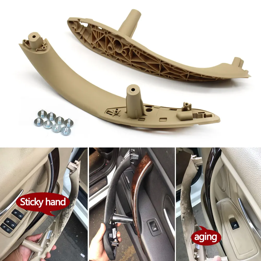 For BMW 3 Series 4S M3 M4 Front Rear Left Right Interior Door Handle Inside Panel Trim F30 F80 F31 F32 F33 F34 F35 F36 F82 F83