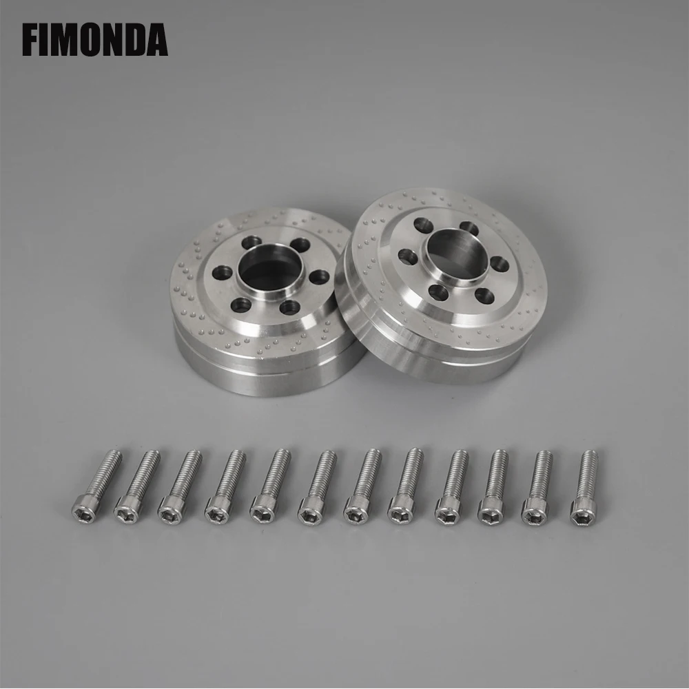 Stainless Steel Wheels Counterweight Balance Weights for 1.9 2.2 inch Wheels Rim TRX4 TRX6 Axial SCX10 90046 GEN8 TF2 CC02