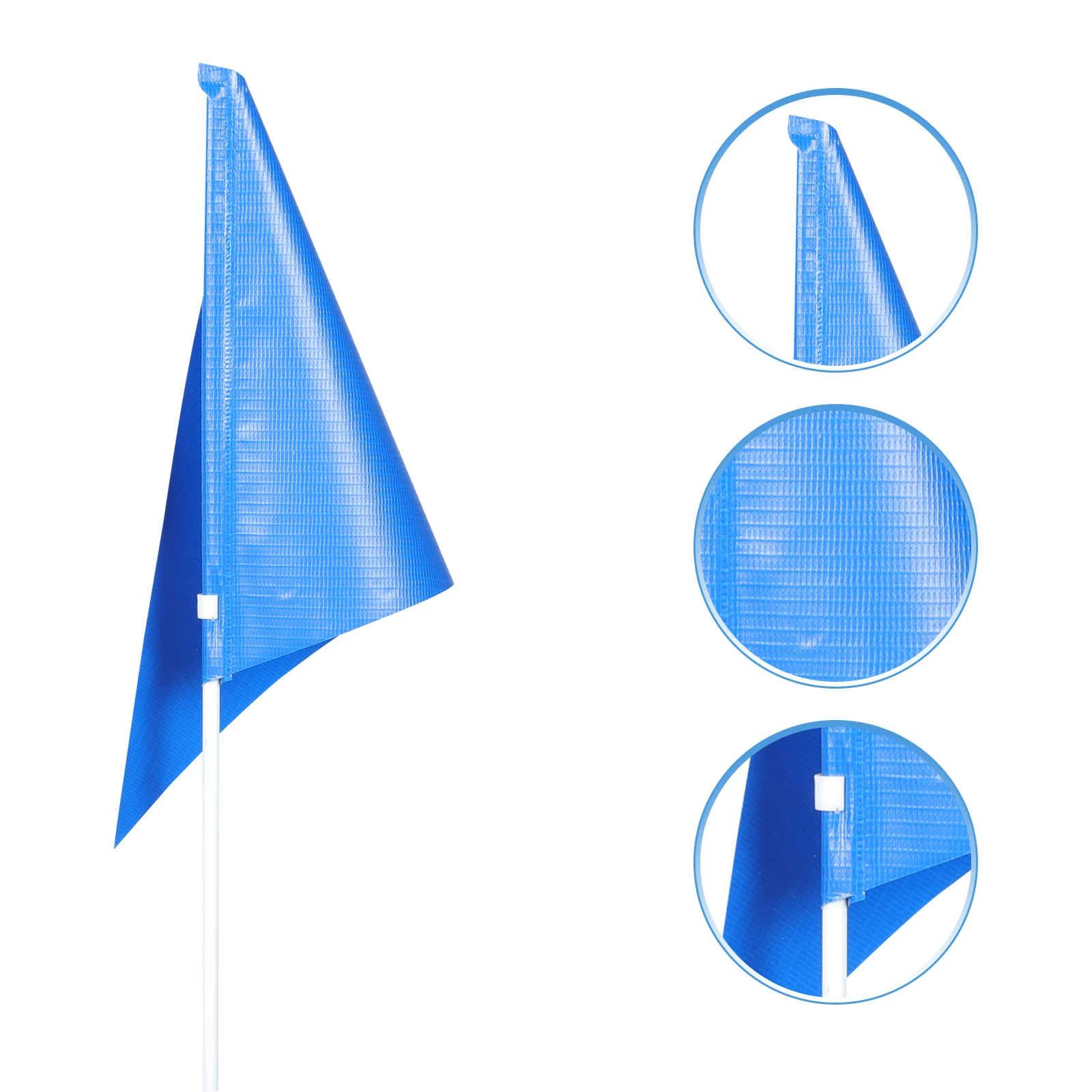 

1 set Bike Safety Wind-Resistant Portable Bicycle Warning Flagpole For Cars Motorcycles Trucks Adjustable Flag Pole For Bikes