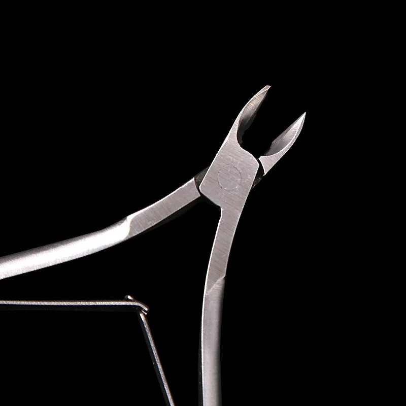 مسمار مقص مانيكير إهاب القاطع الأظافر إهاب كماشة مزيل الجلد الميت باديكير الفولاذ المقاوم للصدأ القواطع أدوات