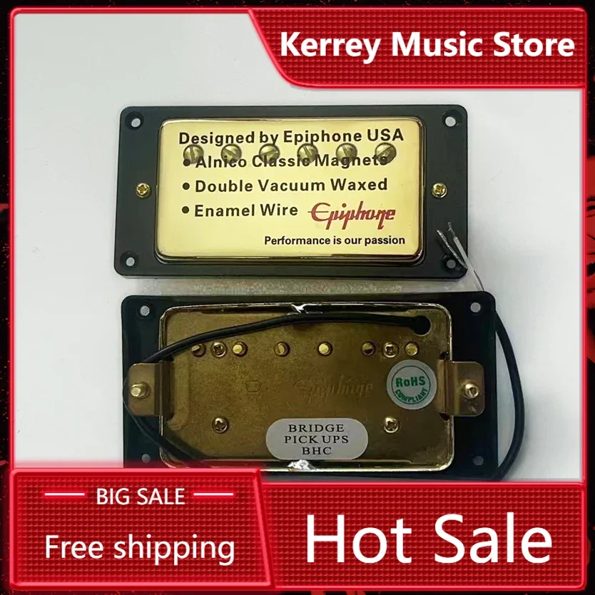 

"Standard Humbucker Pickup (1C) with 2V2T Wiring Harness – Electric Guitar Upgrade Kit"