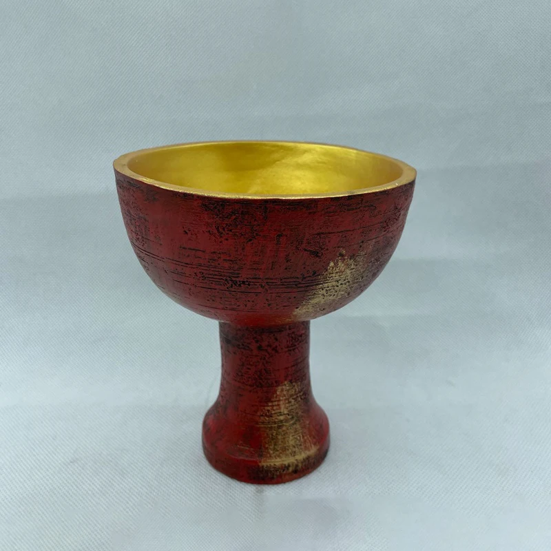 Indiana Jones Holy Grail Cup Props Replica Indiana Jones Vintage Trophy Resin Crafts Decorations Halloween Role-Playing Props