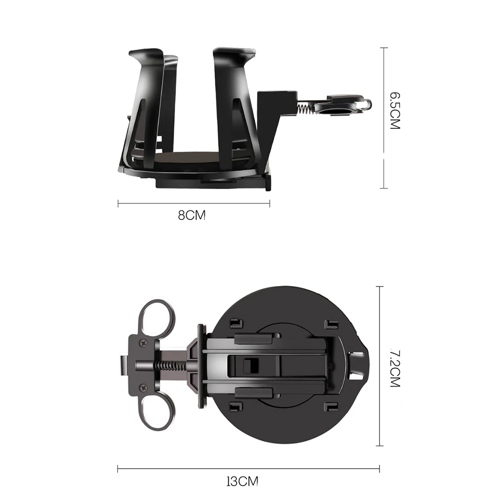 Functional Car Drink Holder Fits Different Cup Sizes Keeps Vehicle Interior Organized Compatible with Most Car Models