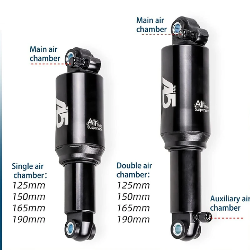 KS EXA Form A5 Mountain Bicycle Rear Shocks 125/150/165/190mm