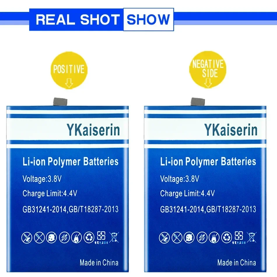 YKaiserin C32 (S6509) 5800mAh  Battery for Oukitel C32 High Capacity Bateria batterie Warranty 2 Years + Free Tools