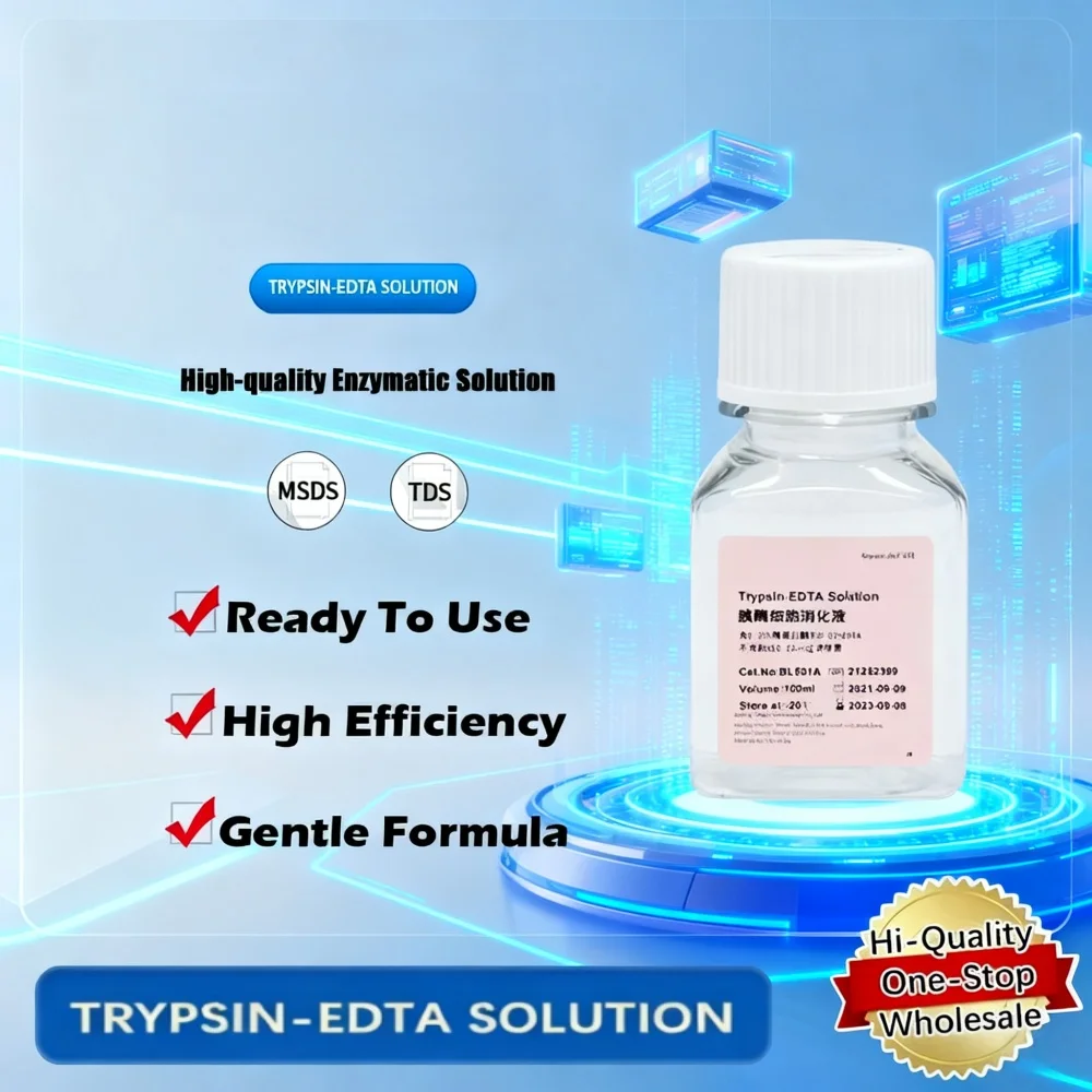 Trypsin·edta Solution For Cell Digestion And Subculture In Laboratory Applications Original Product