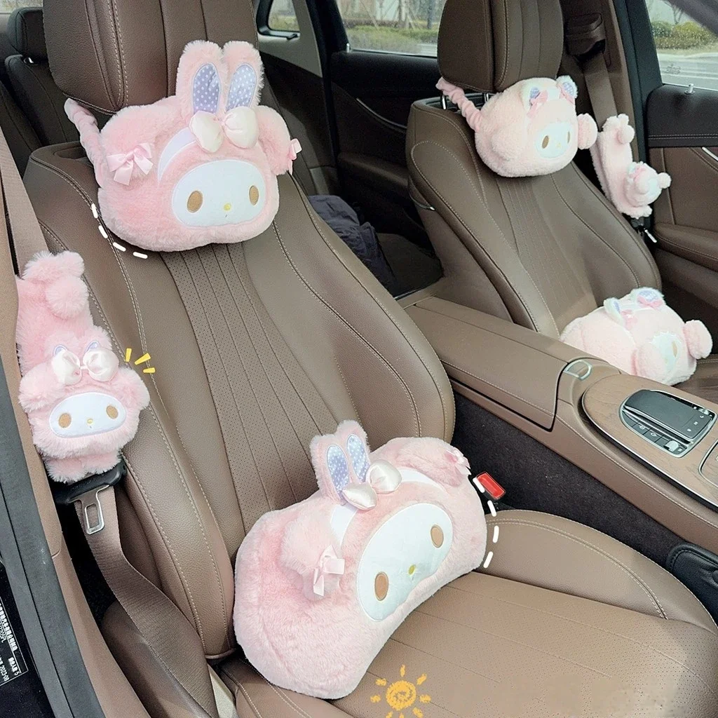 快適な漫画風ヘッドレスト背もたれクッション マイメロディぬいぐるみ かわいいピアノ型ぬいぐるみ抱き枕 ソファベッド ホームデコレーションギフト 女の子向け