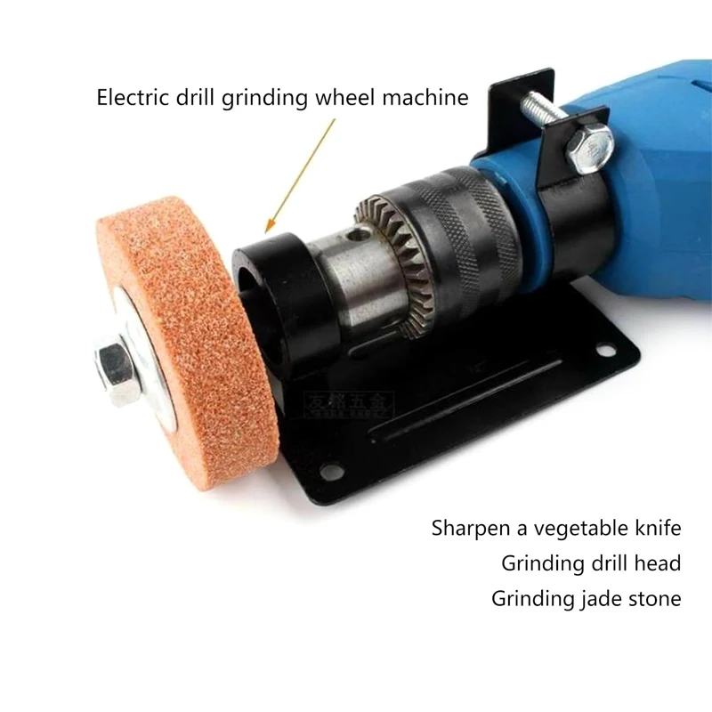 Metal Polishing Tool Grinder Hand Electric Drill Sander Conversion Head Polishing Wheel Grinder Grinding Wheel Sand Block