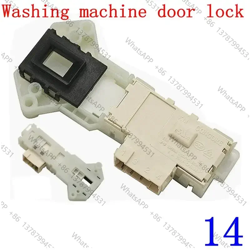 1pcs washing machine parts time delay switch door 6601EN1003B WD-N80105 T10175 6601EN1003D 3 plug door lock