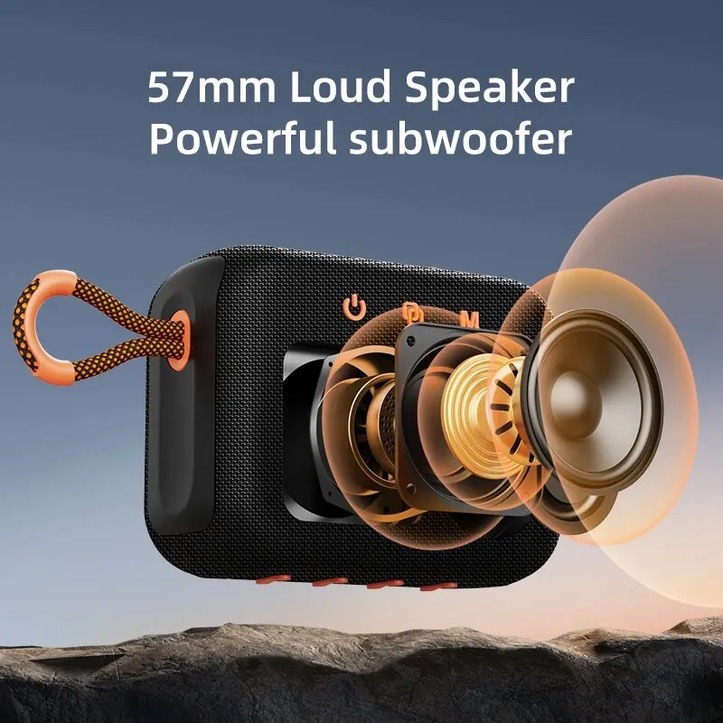 ZEALOT-S75 Outdoor Portable Speaker Dual-Driver Bluetooth Speaker