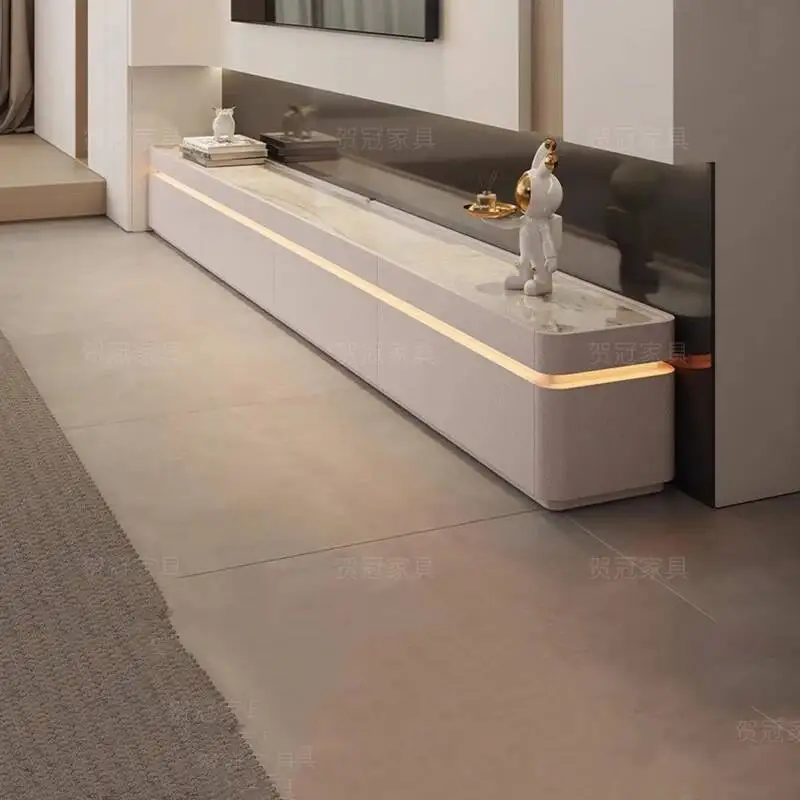 

Bedroom White Tv Table Accent Nordic Luxury Design Organizer Universal Storage Tv Stands Speaker Muebles Space Saving Furniture