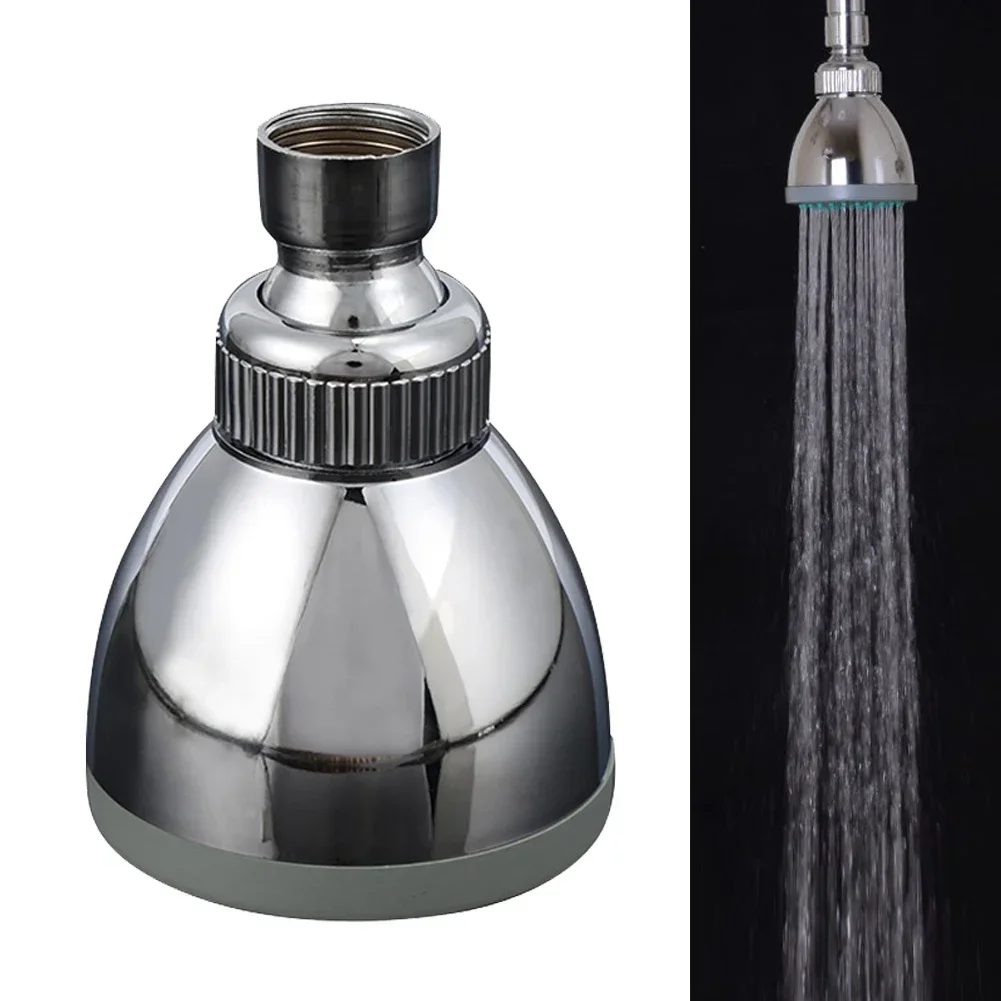 

Brand New High Quality Shower Head Replacement Rotate Round Showerhead ABS Plastic Small Adjustable Bath Spray