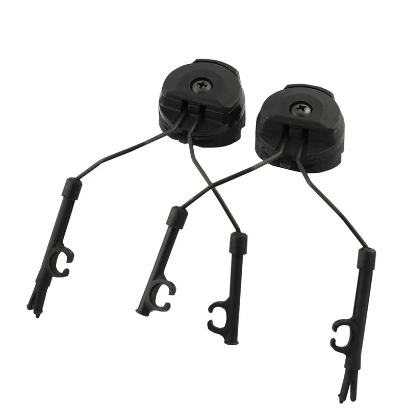 Taktische Headset-Halterung Fast Ops Core Helm ARC Rail Adapter-Set passend für Comtac II Series Noise Cancelling Headset