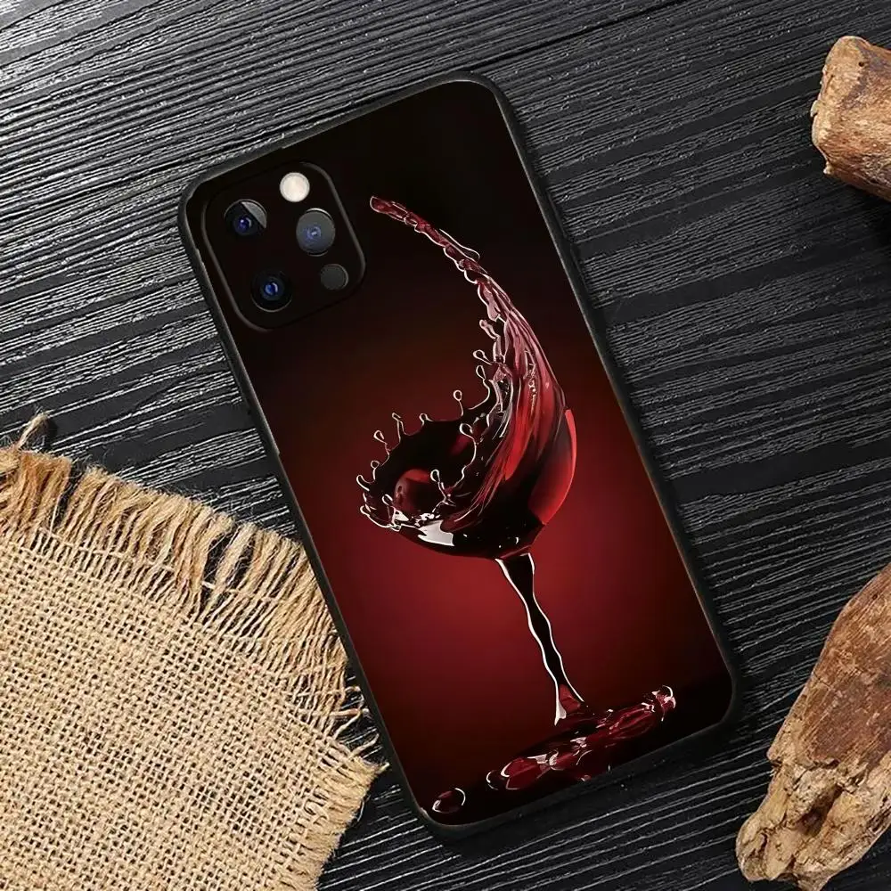 Red Wine Glass Phon… - image