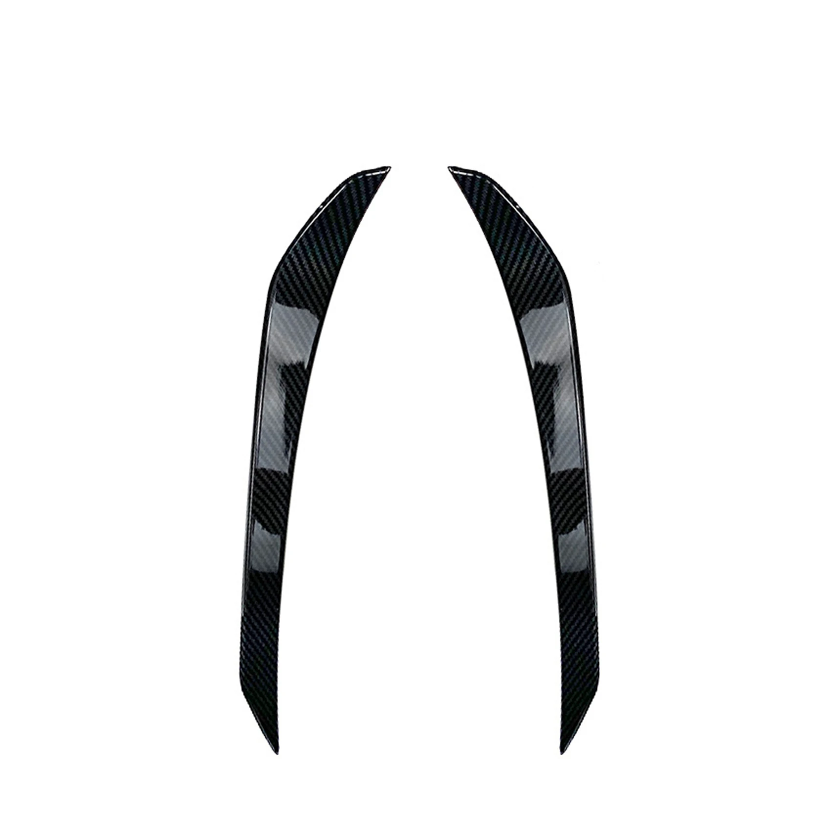 Carbon Fiber Car Front Lower Bumper Spoiler Grille Splitter Cover for Mercedes-Benz GLB X247 GLB180 GLB200