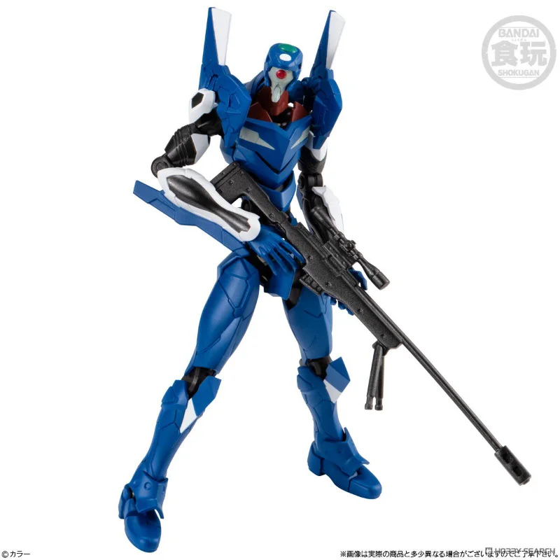 EVA-FRAME フィギュア Bandai Original Shokugan EVA FRAME DX02 EVA-01 & EVA-00 Toy Model