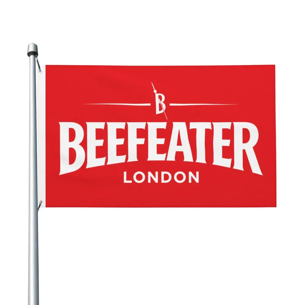 NUEVA Beefeater Banner de doble cara Bandera de brisa Bandera de jardín Bandera decorativa Banner de fiesta (90x150 cm) A600130648