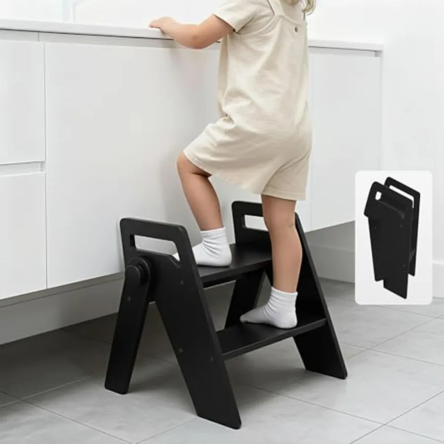 

Двухступенчатая складная подставка-табурет для ванной комнаты, туалета, приучения к горшку, для детей, для кухни, детской, спальни
