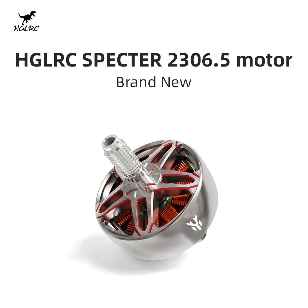 HGLRC SPECTER 2306.5 1900KV 5-6S Brushless Motor Fits 5-6 Inch Props For FPV Racing Freestyle Drone DIY Replacement Parts