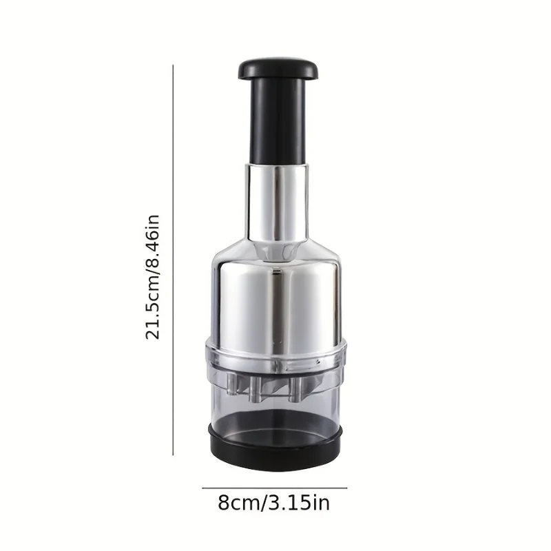 Stainless Steel Garlic Press 6