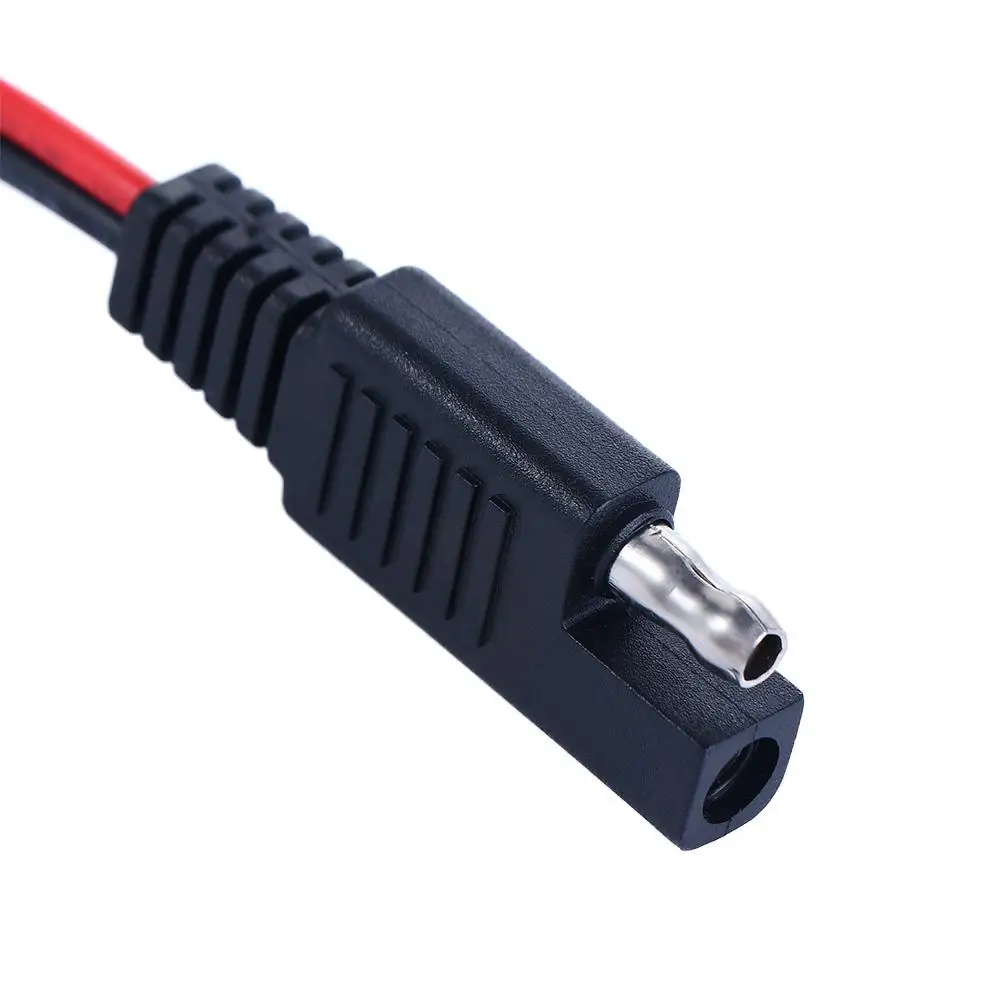 Motorcycle Solar Plug Solar Panel Car Jump Starter Battery Plug Wire Power Automotive Cable Extension Cable SAE Connector Cable