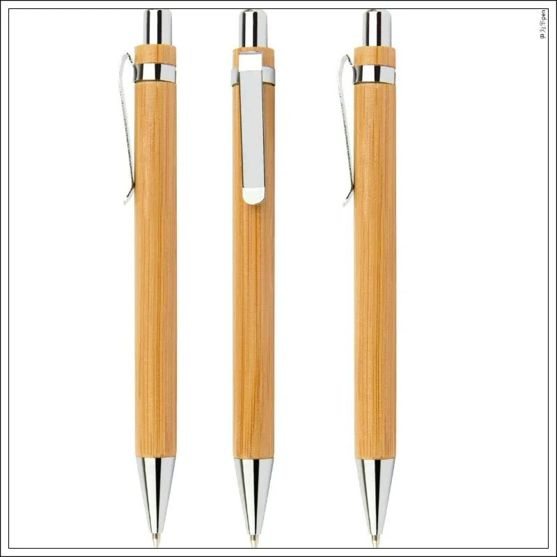 30PCS Creative pen bamboo pole,    tube, , material: Stationery, wood, wood fiber,  tube