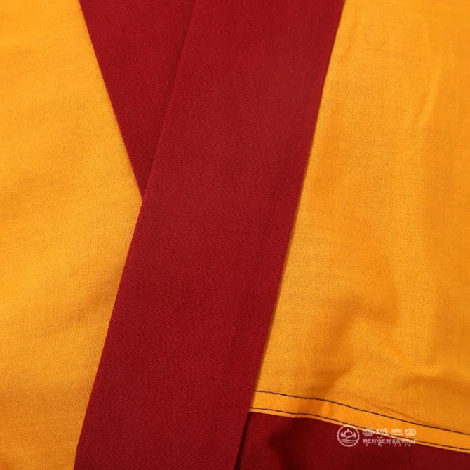 Túnica de monjes budista tibetano, traje de la herencia tántrica del norte de Lama, Mahayana, Lamaism, ropa de Guru