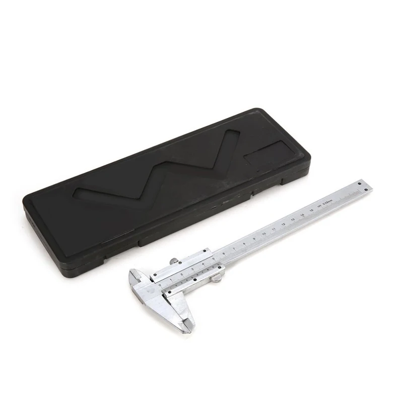 1PC Metric carbon steel vernier calipers Oil calipers 0-150mm scale small calipers