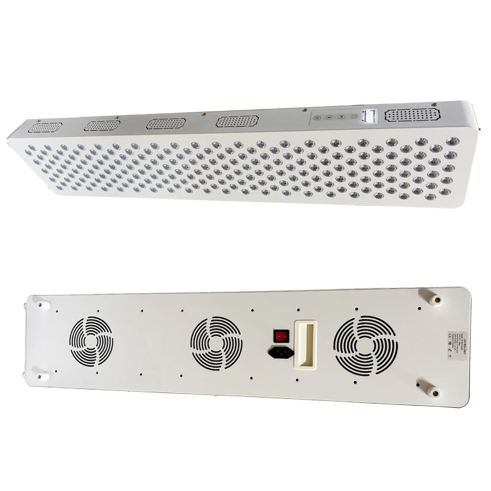 Anti Aging 1000/1500WRed led Therapy panel Deep Red 630/660nm Near Infrared 830/850nm for Full Body red Led Light red grow light