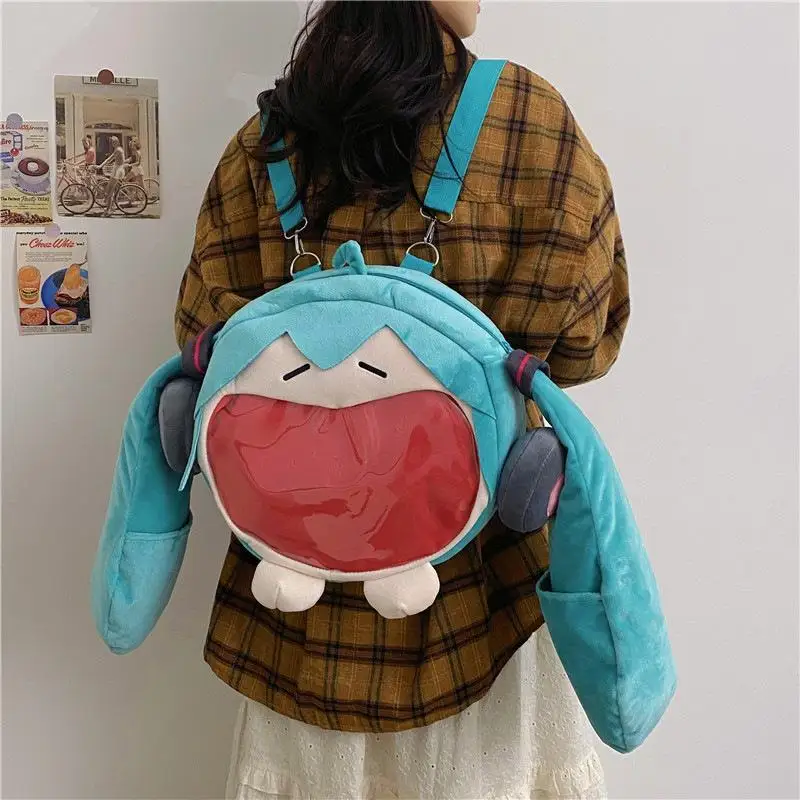 

New Hatsune Miku Bemoe Uwa Luka Kaito Meiko Vocaloid Virtual Singer Cartoon Anime Figure Cartoon Doll Shoulder Bag Gift In Stock