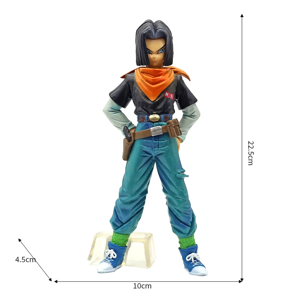 Anime Dragon Ball Z Android 17 18 Figure Android 18 PVC Action