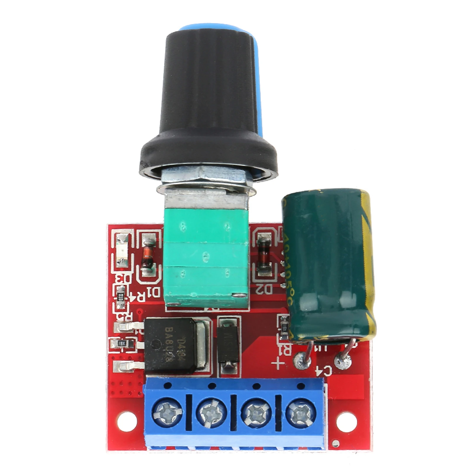 PWM DC Motor Speed Controller 5V-28V Speed Switch 5A LED Dimmer Speed Control Module